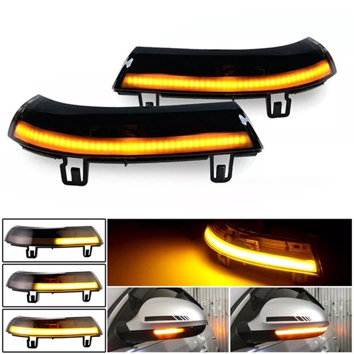 Led spiegel blinker schwarz - 2x,